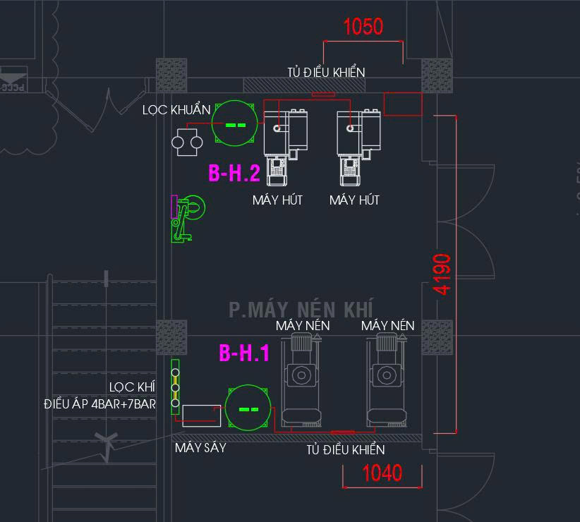 Bản vẽ kỹ thuật phục vụ quá trình triển khai dự án Bệnh viện Đông Sài Gòn