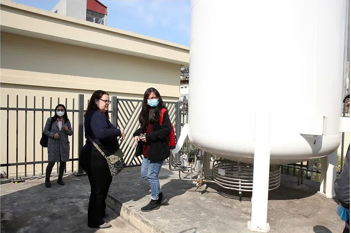 Hệ thống khí y tế trong giai đoạn vận hành tại Bệnh viện Đa khoa tỉnh Vĩnh Phúc