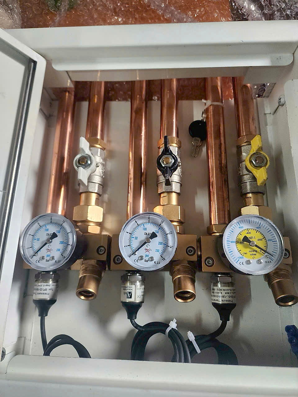 Tủ van vùng khí y tế tại Bệnh viện Đa khoa tỉnh Vĩnh Phúc